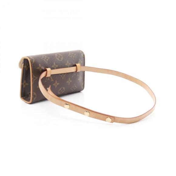 LOUIS VUITTON Brown Monogram Leather Pochette Fanny Pack - Picture 3 of 11